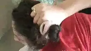 جماع حلق قوي ورذاذ مني فوضوي